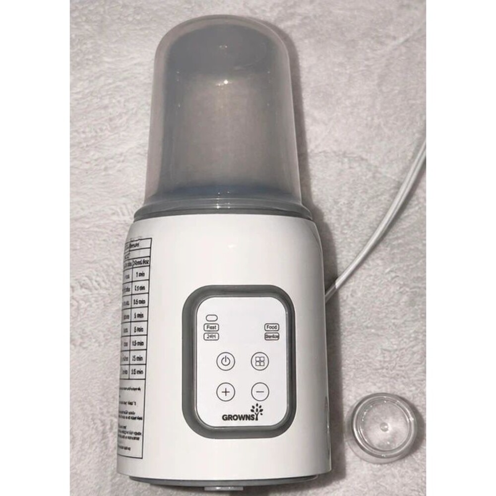 Grownsy 4-in-1 Baby Bottle Warmer Sterilizer Food Heater 24H Keep Warm